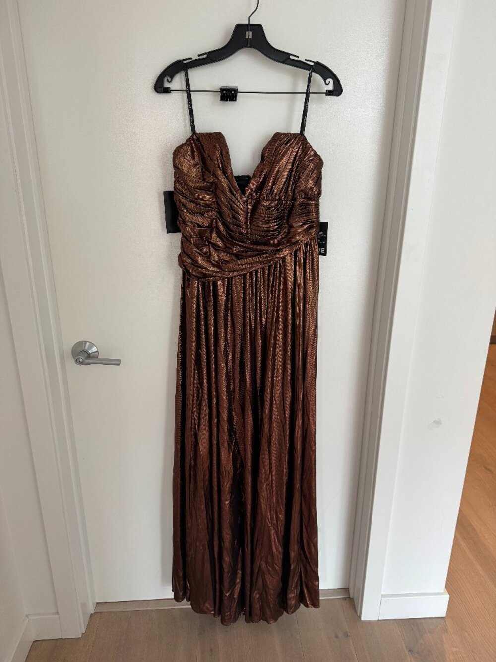 NWT - retrofete waldorf dress - coffe bean